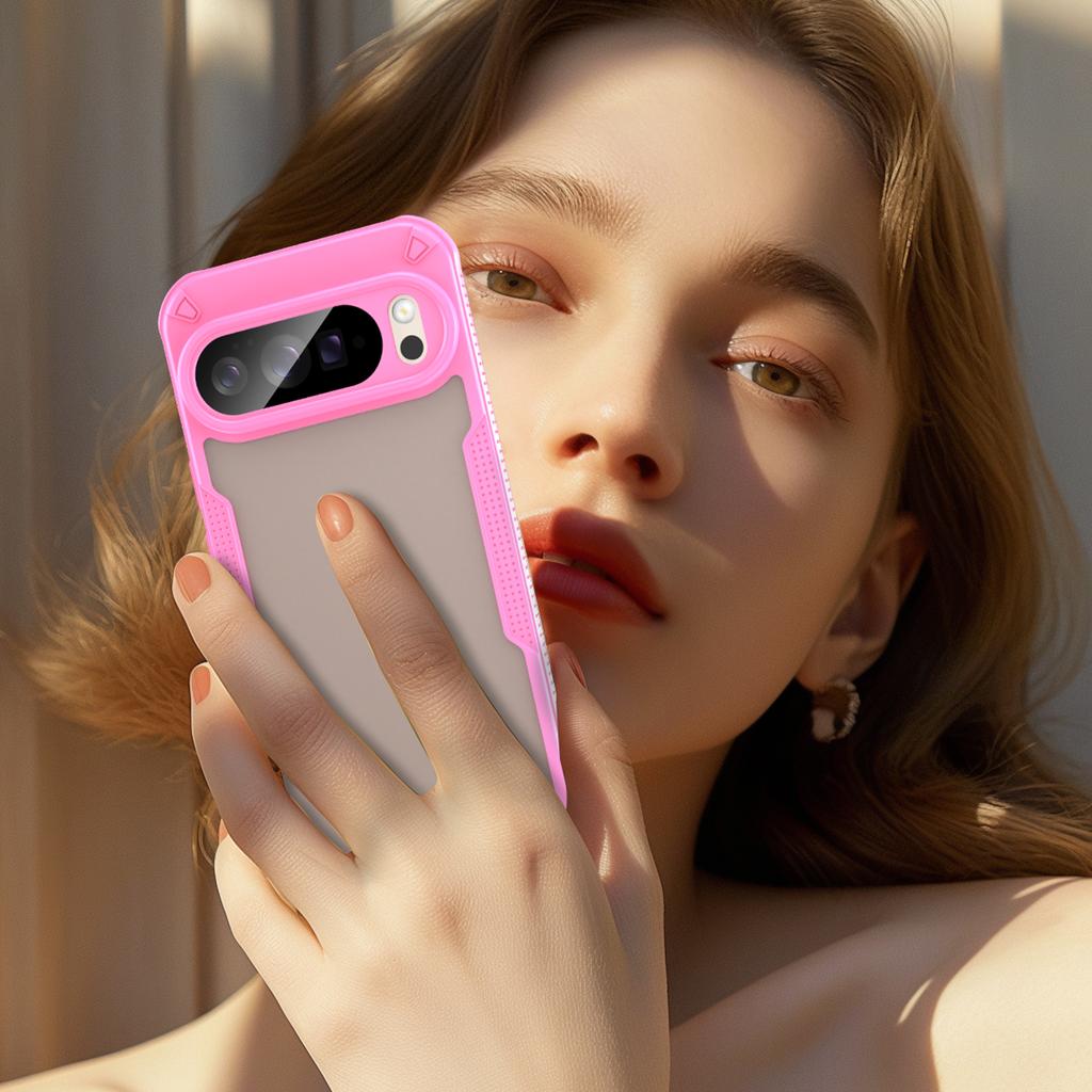 For Google Pixel 10 Pro XL Case Hybrid Frosted Phone Back Cover