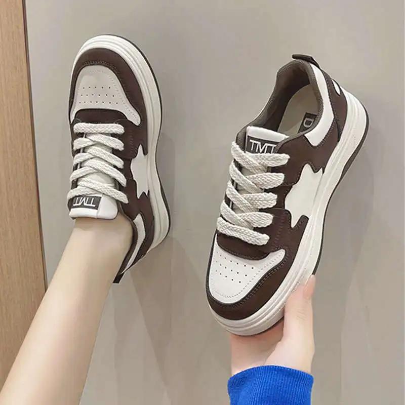 Classic Girl Serie Freizeitschuhe Rutschfest und Abriebfest Campus Morgenlauf Sneaker Modische und Vielseitige Sneaker