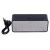 TF Card FM Radio 5.0 Bluetooth Bluetooth Speaker Modern Mirror Surface Alarm Clock  for Living Room