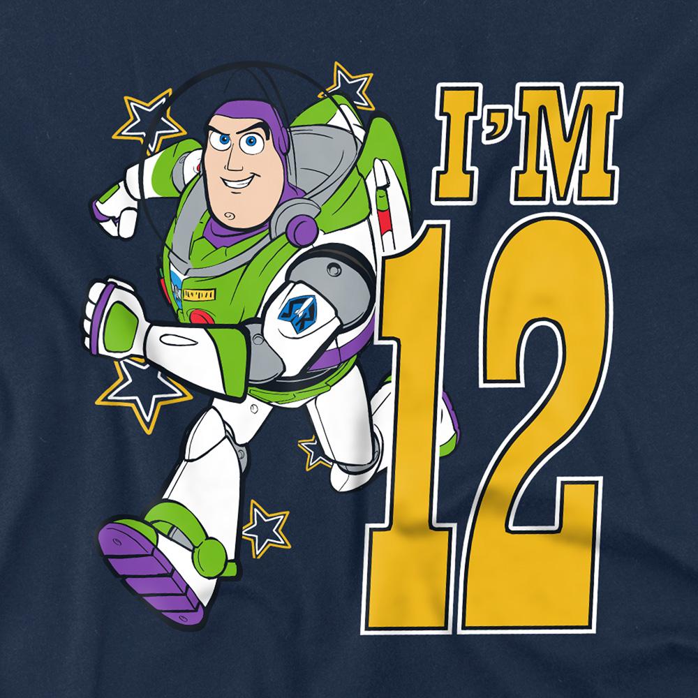 Toy Story Childrens/Kids IÂ´m 12 Buzz Lightyear Birthday Sweatshirt