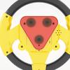 Simulation Steering Wheel Rhythm Training Hand-on Ability Interactive Toys Body Movements Development Steering Wheel Toy for Kids