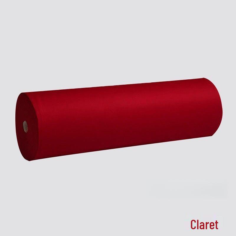 Red Elastic Milk Silk Wedding Decoration Cloth for Stair Railings, Hallway, and Indoor Ceilings