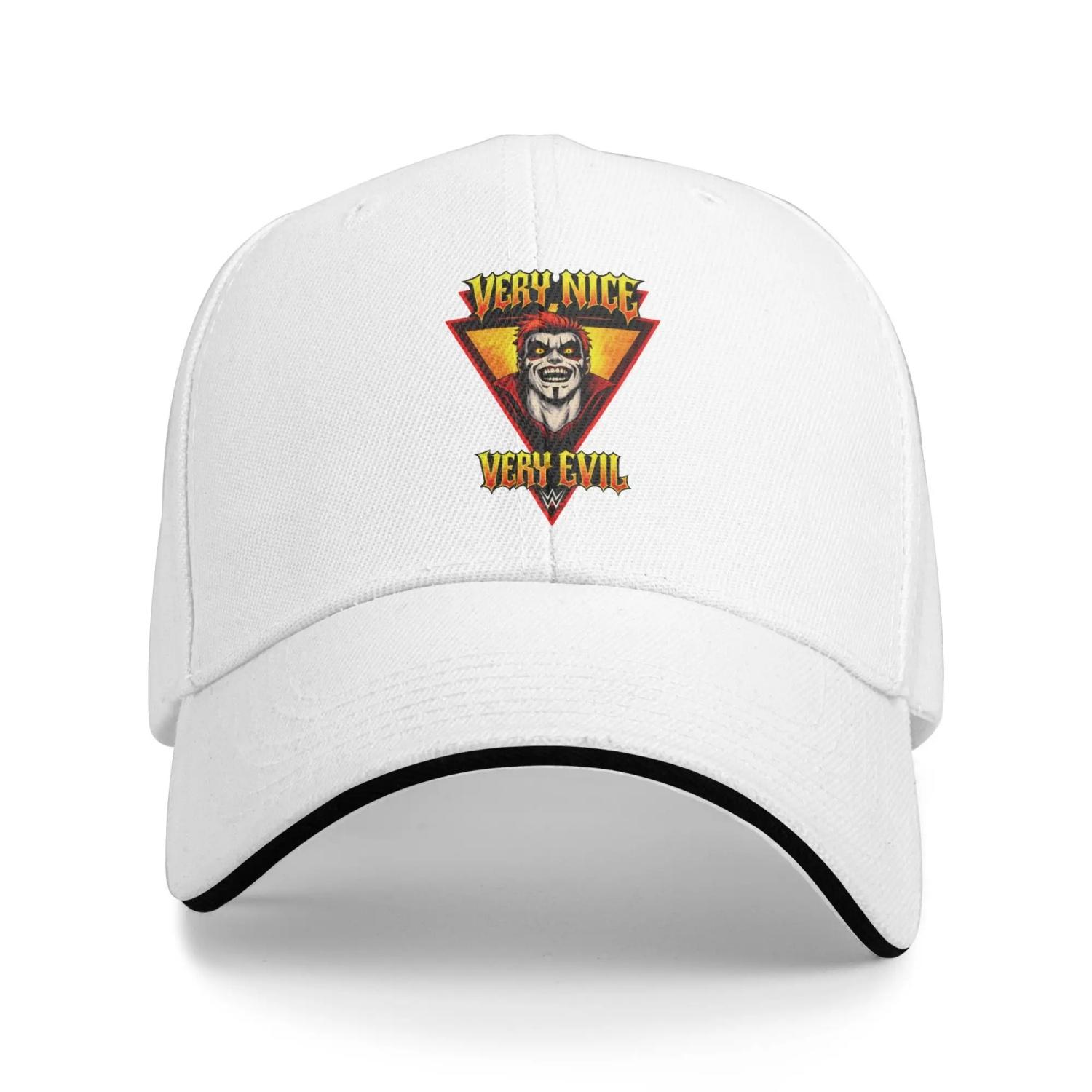 

Summer Danhausen Wrestling Very Nice Very Evil Baseball Cap Outdoor Sports Trendy Sun Trucker Hat Men Wholesale Snapback Cap one size