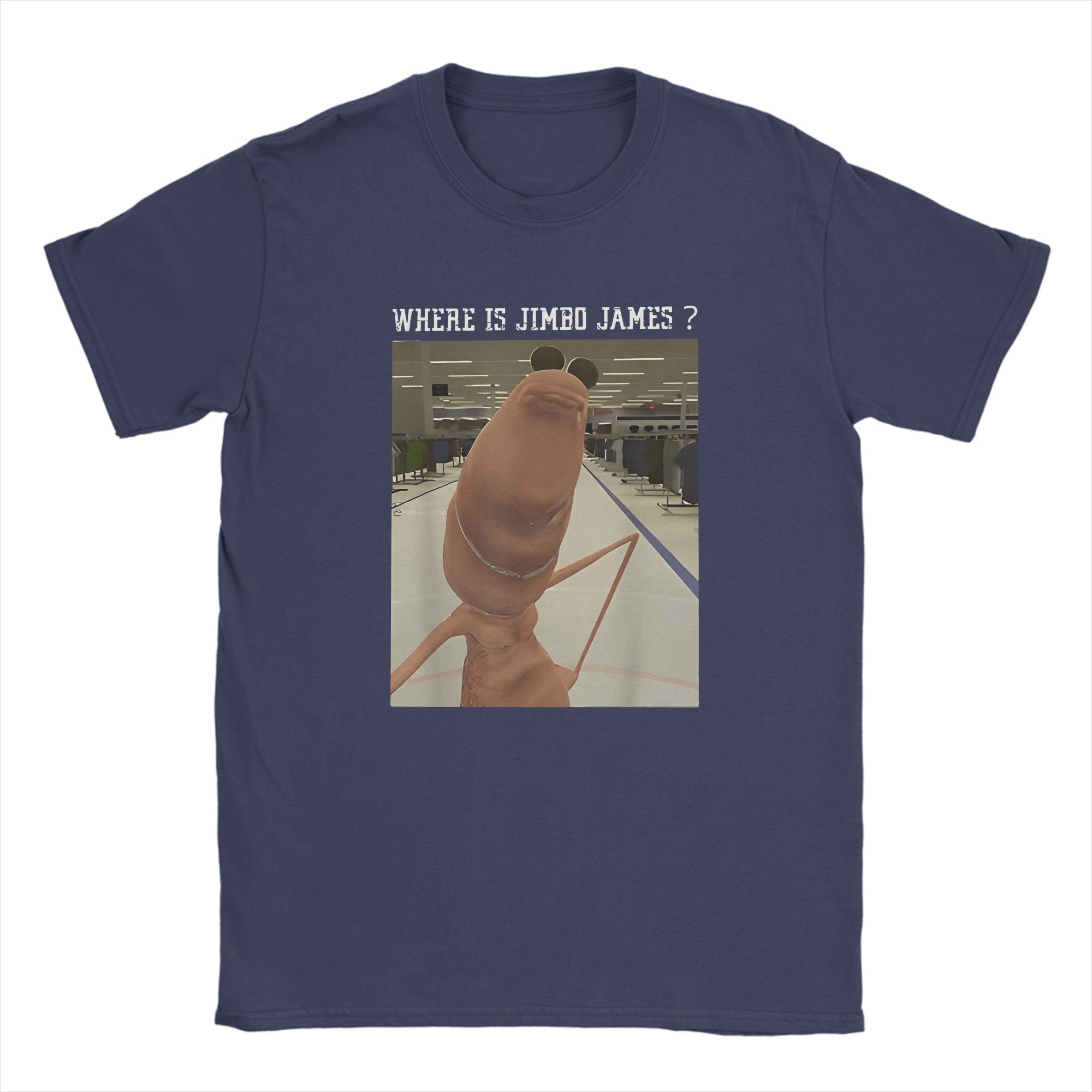 

Vintage Marcus The Worm Where Is Jimbo James Meme T-Shirts Men Crewneck Cotton T Shirts Short Sleeve Tee Shirt Summer Clothing 3XL