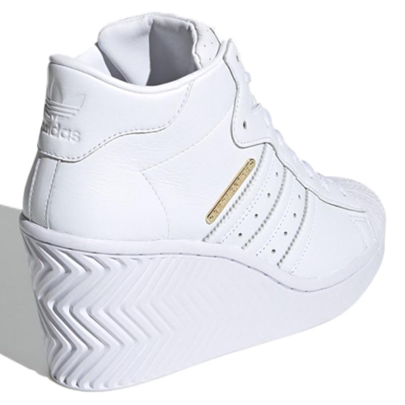 adidas Damen Superstar Ellure 'Weißgold Metallic' Damen Sneaker FW3198