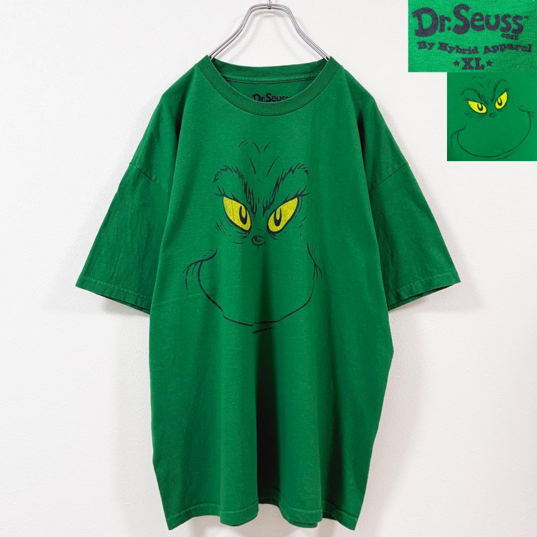 

[Б/У] XLUS Винтажная футболка с аниме Доктор. Сьюз Гринч Книга с картинками Фильм