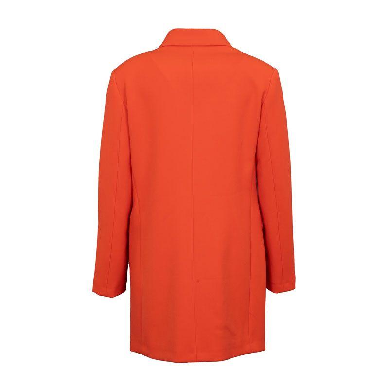 Structured Mid-length Coat with Lapel Collar Woman IMPERIAL