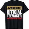 13. Geburtstag Offizielles Teenager Junge 13 Jahre Mathe 13. Geburtstag Geschenk Unisex T-Shirt