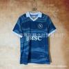 Napoli 2025/26 Camiseta de Visitante Manga Corta Camiseta de Fútbol para Hombre Fibra de Bambú Camiseta de Fútbol Otoño Invierno