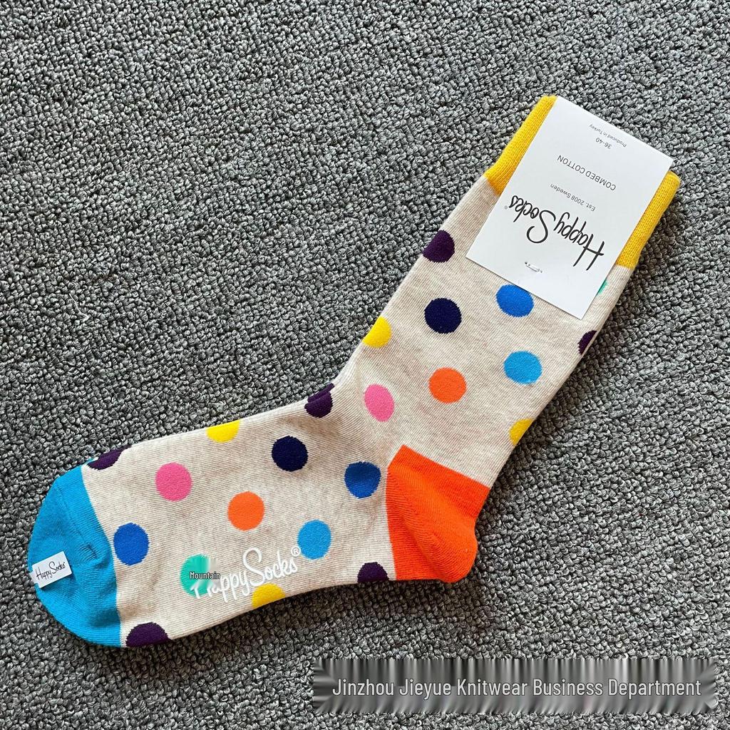 Herbst & Winter Schwedischer Weihnachts-Stil Fröhliche Wadenlange Socken für Frauen & Paare