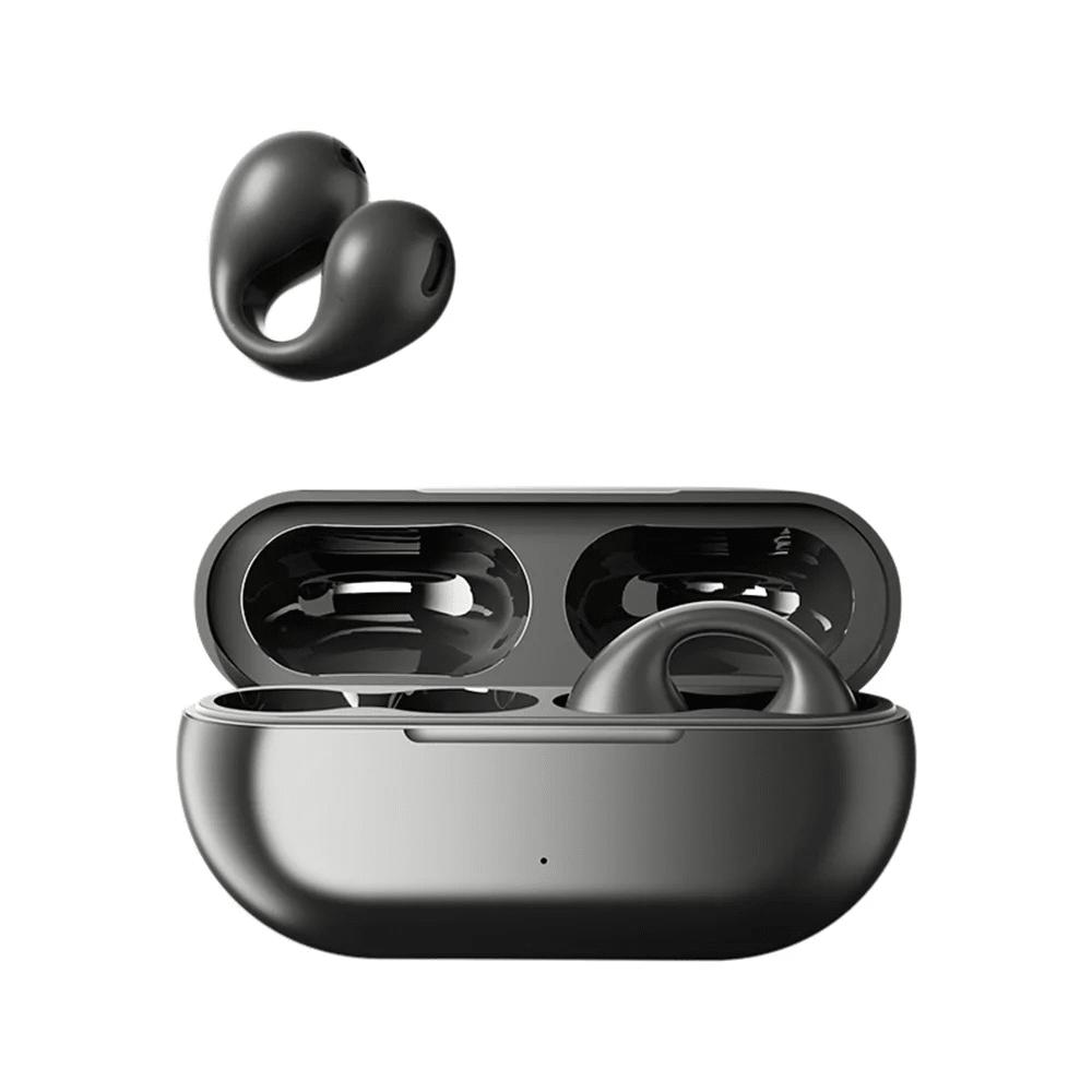 

Wireless Bluetooth Earclip Earphone Outdoor Sport Earbud With Charging Bin HIFI Sound Earbud For Running Painless Headset чорний