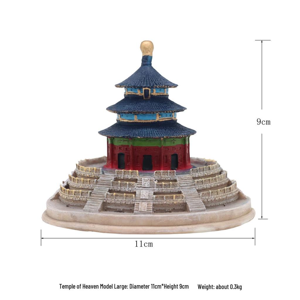 Beijing Souvenir Crystal Ball: Forbidden City, Temple of Heaven, Great Wall