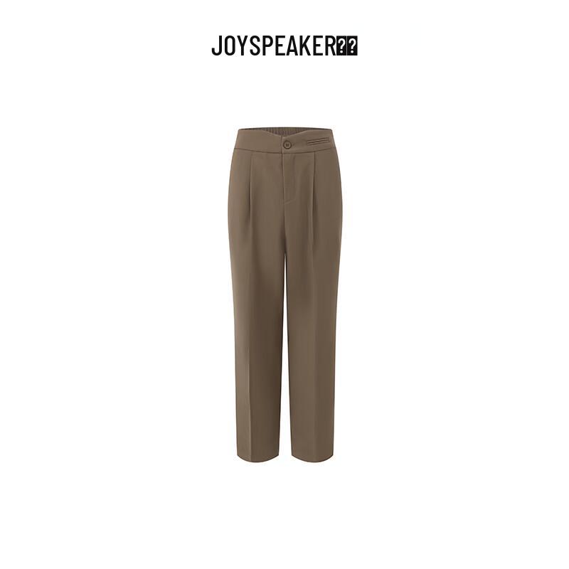 

JOY SPEAKER Women s Autumn 2025 Retro Straight-Leg Casual Pants XL