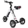 TopMate ES35 Triciclo Leve Elétrico Dobrável de 3 Rodas Scooter de Mobilidade Bateria Removível Pneus de 10 Polegadas Função de Ré