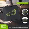 Electric Car Battery Jumper Cable Plugs Bag Waterproof Ev Car Charging Cable Sockets Storage Organizer For Charging Cables Cords
