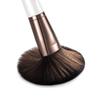 SIXPLUS White Pearl Makeup Brush Set with Cosmetic Pouch Elegance Series (11 pieces) -