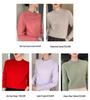Women's 3-Strand Marled Cashmere Pullover - High-End, Stylish, Round Neck Sweater