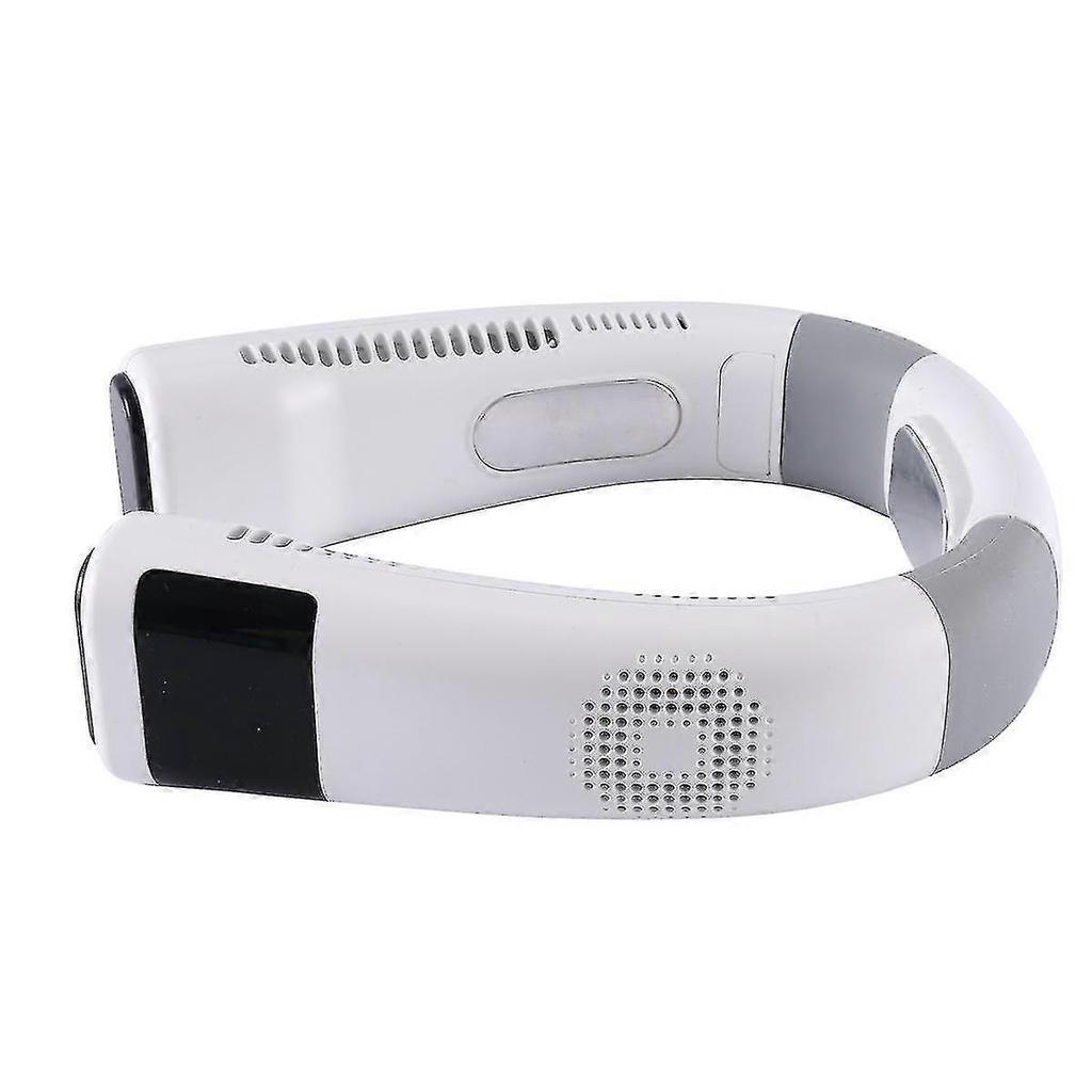 Portable Refrigeration Cooling Fan Summer Hanging Neck Fan, 4000mah Rechargeable 360 Surround Wind Mute Bladeless Fan