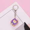 Stainless Steel Mini Folding Nail Clipper Portable Nail Clipper Key Ring Toenail Trimmer  Nail Art