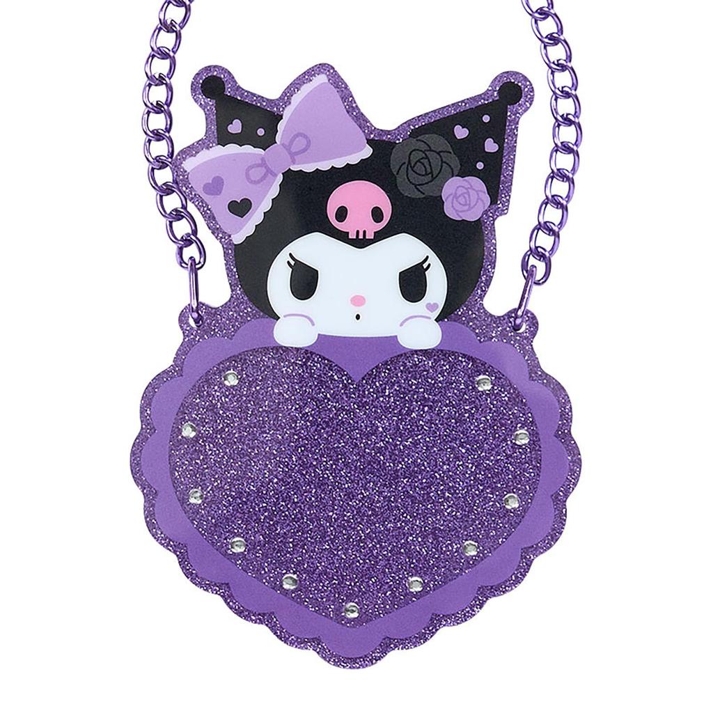 Sanrio Custom Name Board Charm Kuromi ABS Ages 125075 (#SanrioGakuenKiramekiSai) Acrylic, Resin, Paper, 3+,