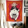 Anya Dog Tapestry Tapestry Wallmounted Background Cloth Work Of Art Atmospheric Background Cloth Home Decor