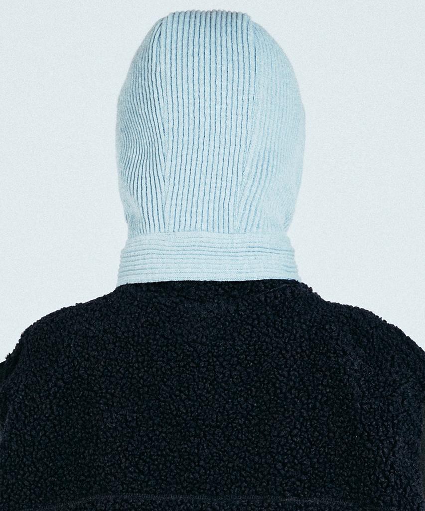 VASROCK Churros Knit Scarf Balaclava Cloud Blue