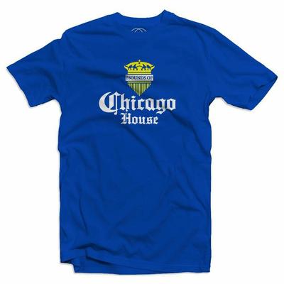 Chicago House Sounds Acid House Dance Music Rave DJ Men's T-Shirt