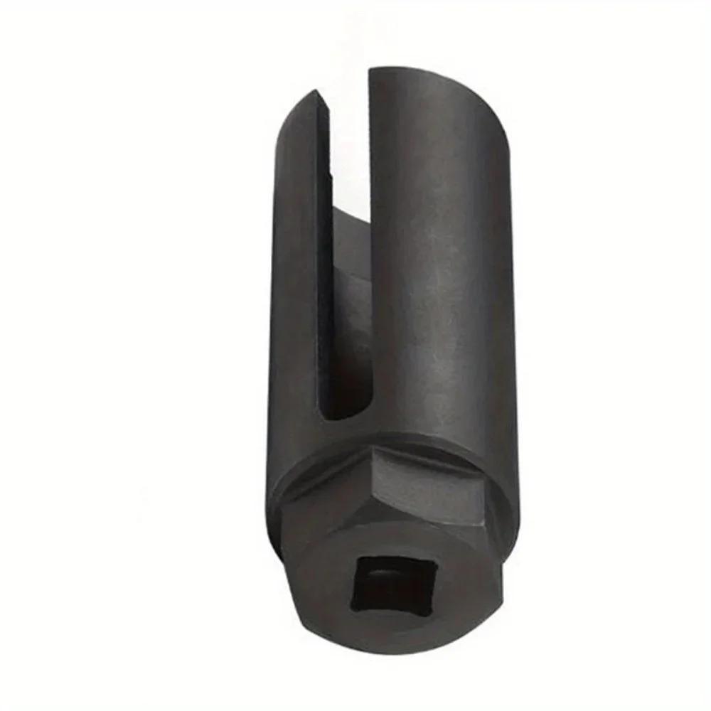 1PC Oxygen Sensor Socket Wrench Black Small Opening 21mm European Oxygen Sensor Socket Wrench Automotive Tool Oxygen Sensor