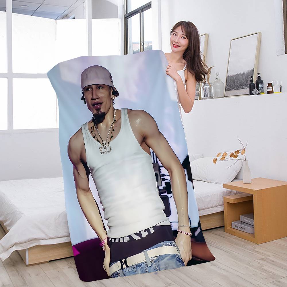 O-Omar Courtz Album PRIMERA Anime Beach Swimming Towel Soft Absorbent Washcloth Children's Gifts for Kids Travel Camping Gym