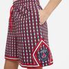 Jordan X Paris Saint-Germain Collaboration Loose Woven Sports Shorts Women Shorts Red DC0460-657