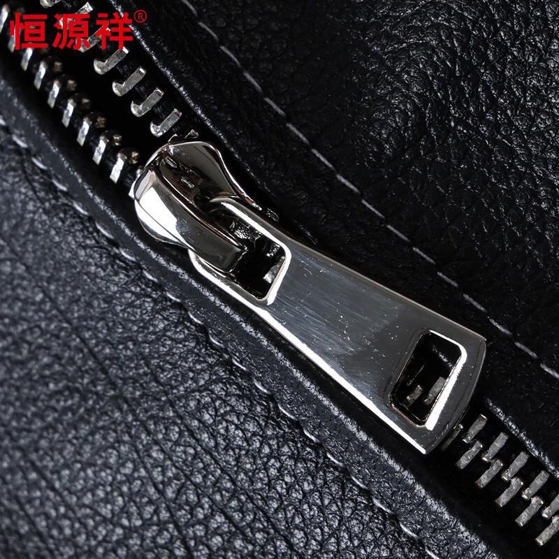 Hengyuanxiang Men's Lambskin Leather Jacket