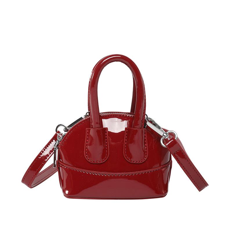 New Women's Solid Color Fashion Shoulder Messenger Bag