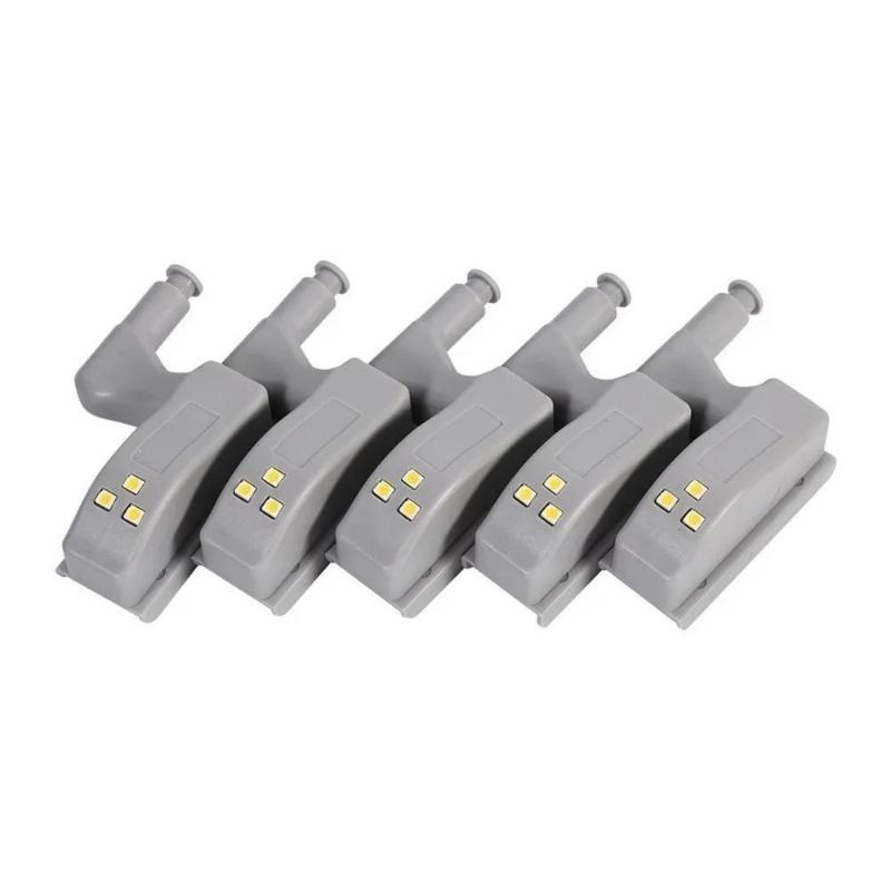 1/5/10Pcs Universal Under Cabinet Cupboard Hinge LED Light for Modern Kitchen Home Lamp Closet Wardr