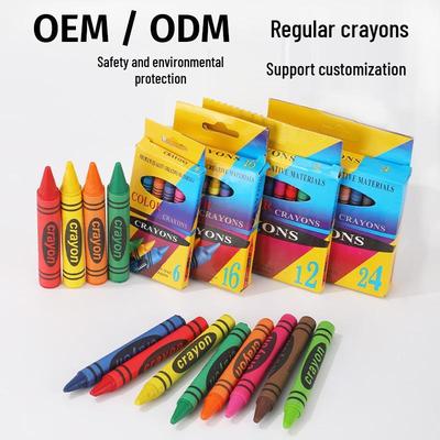 Non-Stain 12-Color Oil Pastel Crayons for Kids - Art & Graffiti Supplies