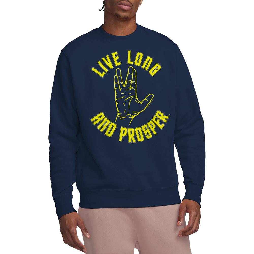 STAR TREK Hanorac unisex pentru adulți Live Long Hand