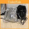 Pu Satin Drawstring Ladies Bag With Drawstring Design For Daily Use