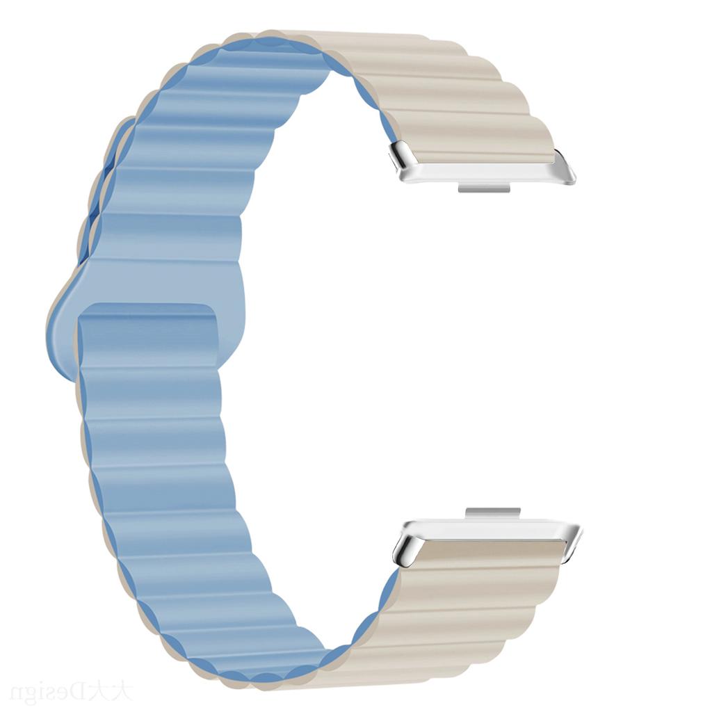 Silicone Magnetic Strap for Redmi Watch 4 Accessories Replacement Smart Watch Band Wristband Soft Sport Bracelet for Miband 8Pro