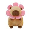 Sunflower Capybara Plush Toys Adorable Cartoon Girl Kid Holiday Gifts Dolls