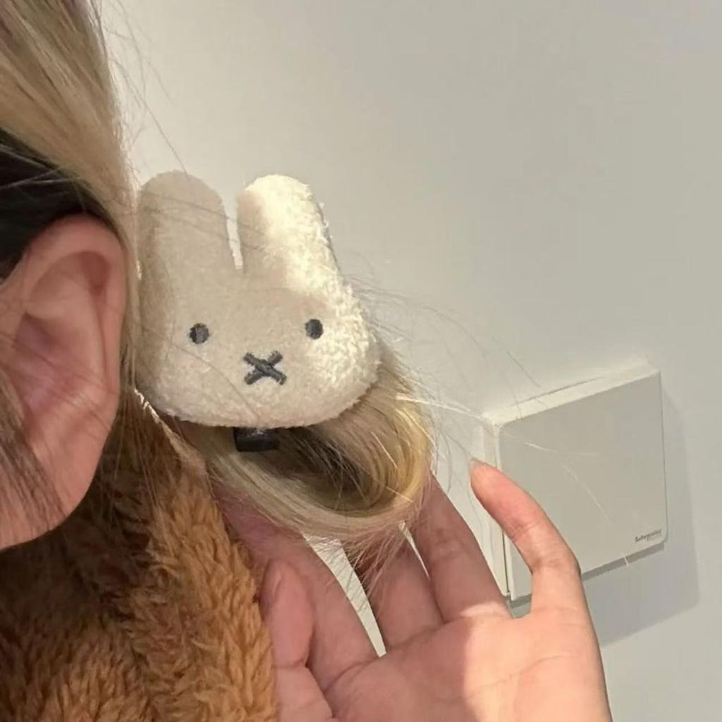 Miffy Kreslená Gumička do vlasů Sponka do vlasů Špendlík Klip na ofinu Přívěsek Sladký Dárek k Narozeninám Vánocům Hračky pro Dívku
