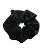 Kobe Vingtaine VINGTAINE Velour Voluminous and Black Scrunchie, Oversized, Big, Gorgeous, Trendy, Ponytail, HS-144-BK -