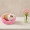 1pc Super Soft Plush Pet Bed - Cozy Warm Hamster Sleeping Nest, with Non-Slip Bottom and Insulation Pad