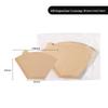 Zhaoran 102 Fan-Shaped Coffee Filter Paper