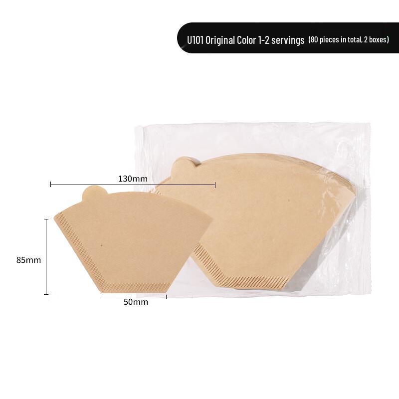 Zhaoran 102 Fan-Shaped Coffee Filter Paper