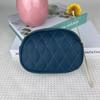 New PU Leather Lady's Coin Purse Double-layers Zipper Storage Bag Clutch Bag Mom's Gift