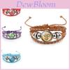 Unique Avatar The Last Airbender Time Gemstone Leather Bracelet Handmade Unisex
