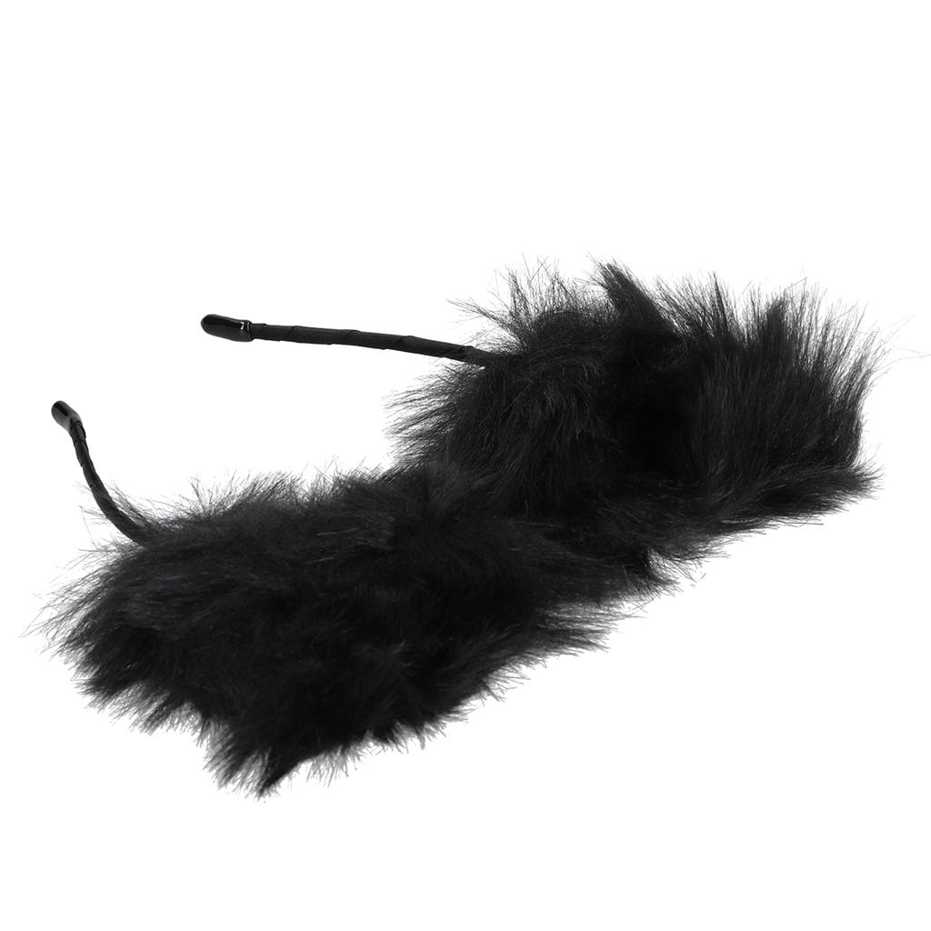 Artificial Furry Cat Ears Headband Women Headwear Hairband for Party Cosplay Daily Life