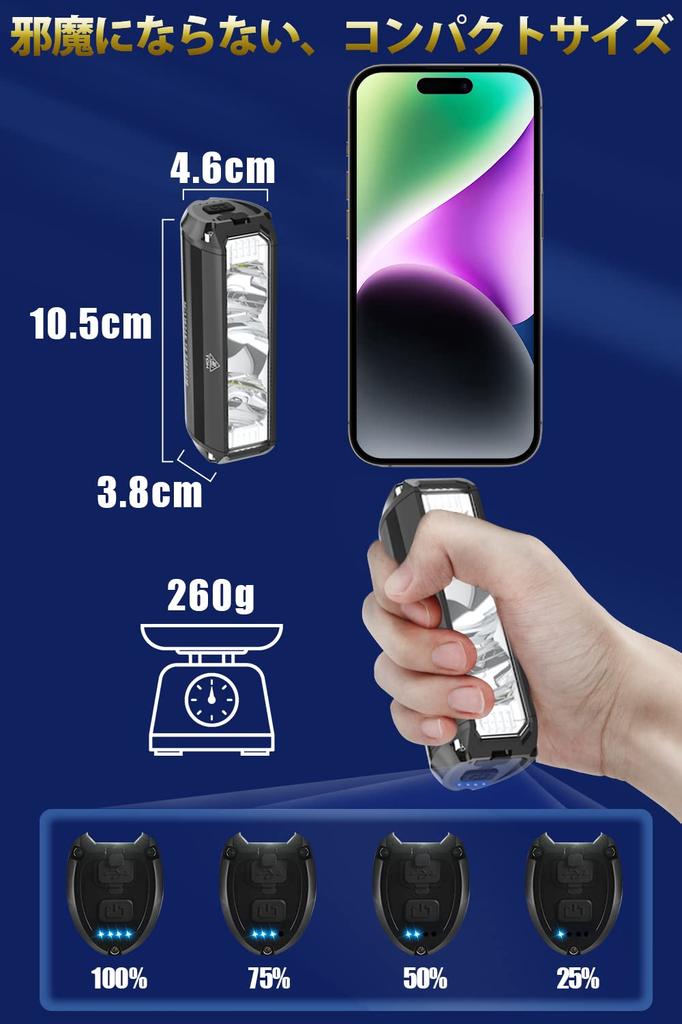Bicycle Headlight 5200mAh Large Super Bright LED Bicycle USB 4 Dimming IPX6 Aluminum Alloy Power Outage Disaster Mountain Night Outdoor PSE Japanese