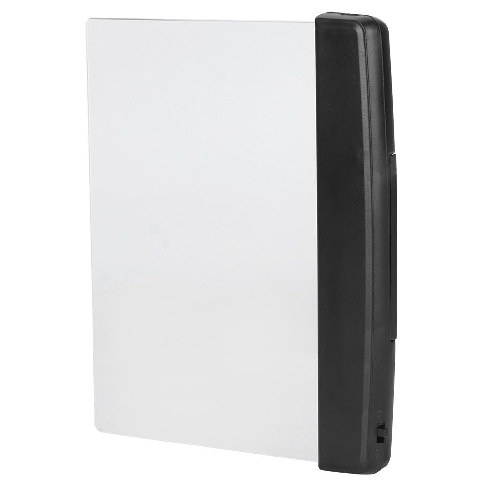 LED Flat Plate Book Light Reading Night Light Portable Eye Protection LED Lamp for Home Bedroom