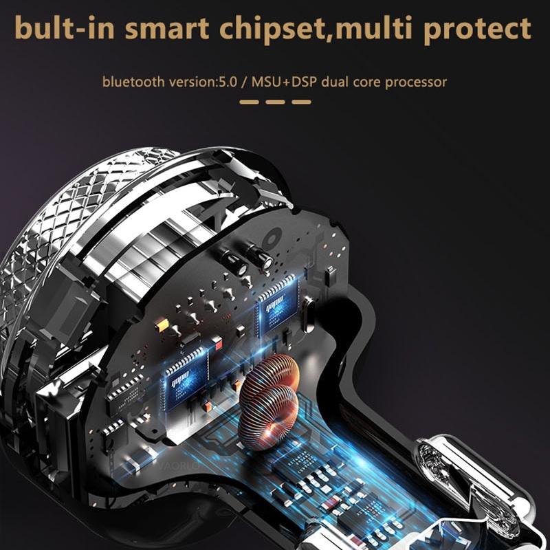 VAORLO Bluetooth Auto Ladegerät QC3.0 Dual USB Ladegerät Schnell Ladung Mit FM Sender MP3 Player TF Karte Car Kit Auto Telefon ladegerät