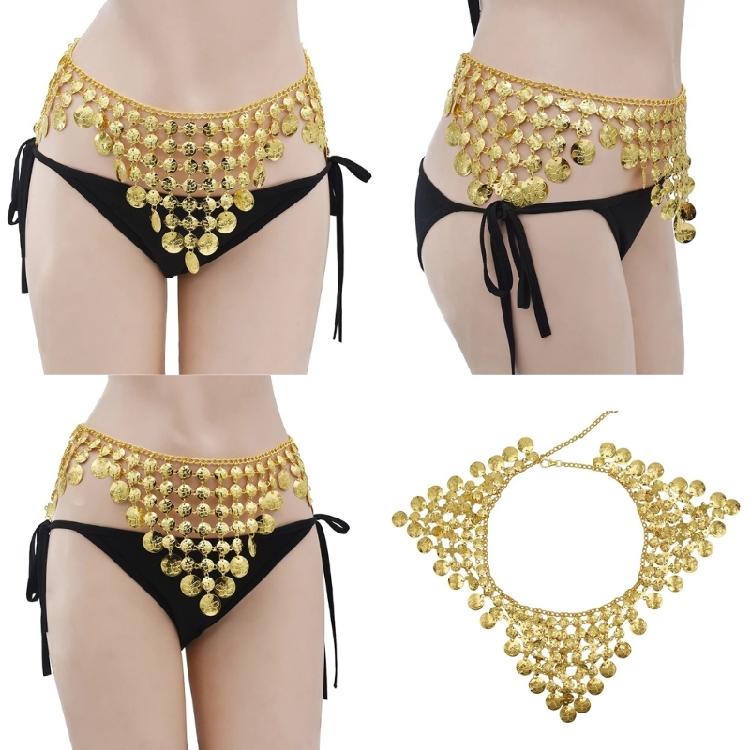 Versatiles Belly Hip Chain with Tassels Trendy Multilayer Durability Waist Chain for Dresses and Sweaters